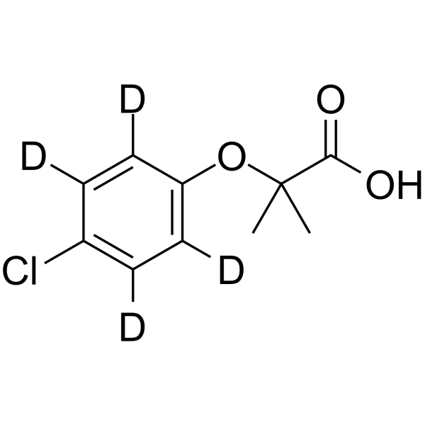 Clofibric acid-d4 (Chlorofibric acid-d4) 1184991-14-7